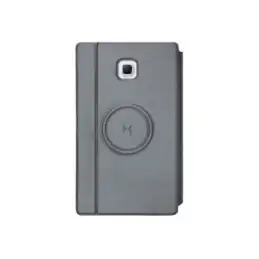 Mobilis C1 - Étui à rabat pour tablette - métal brossé - 7" - pour Samsung Galaxy Tab A (7 ") (019047)_2
